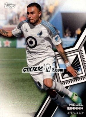 Cromo Miguel Ibarra - MLS 2018
 - Topps