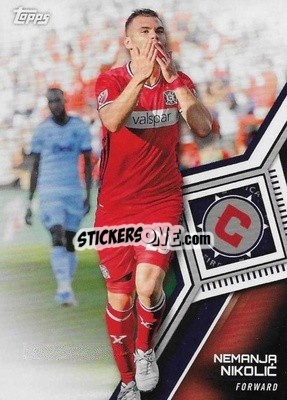 Sticker Nemanja Nikolic - MLS 2018
 - Topps