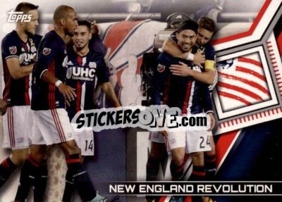Sticker New England Revolution - MLS 2018
 - Topps