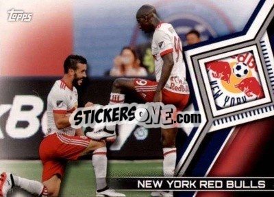Sticker New York Red Bulls - MLS 2018
 - Topps