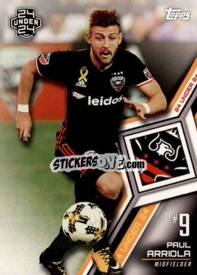 Sticker Paul Arriola - MLS 2018
 - Topps