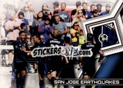 Cromo San Jose Earthquakes - MLS 2018
 - Topps