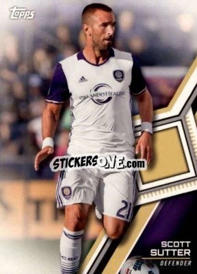 Cromo Scott Sutter - MLS 2018
 - Topps