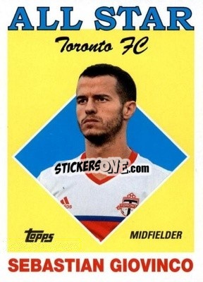 Sticker Sebastian Giovinco - MLS 2018
 - Topps