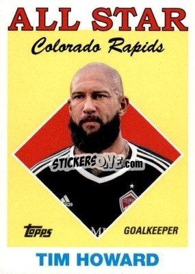 Sticker Tim Howard - MLS 2018
 - Topps