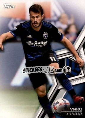 Cromo Vako - MLS 2018
 - Topps