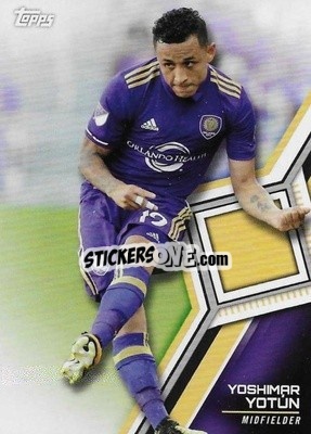Sticker Yoshimar Yotun - MLS 2018
 - Topps