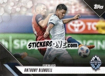 Sticker Anthony Blondell - MLS 2019
 - Topps