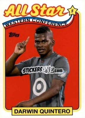 Cromo Darwin Quintero - MLS 2019
 - Topps