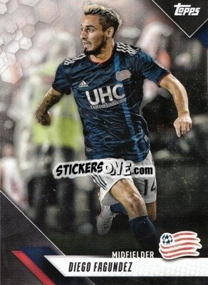 Sticker Diego Fagundez - MLS 2019
 - Topps