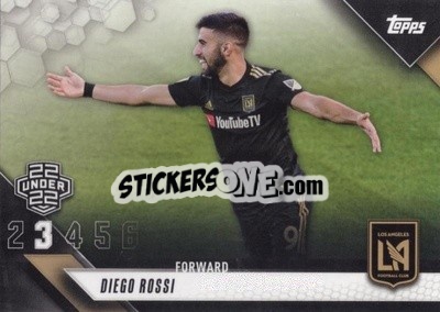 Sticker Diego Rossi - MLS 2019
 - Topps