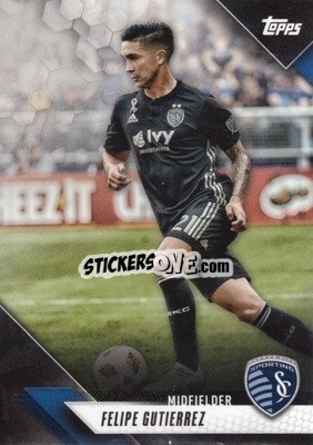 Sticker Felipe Gutierrez - MLS 2019
 - Topps