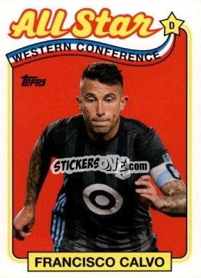 Cromo Francisco Calvo - MLS 2019
 - Topps