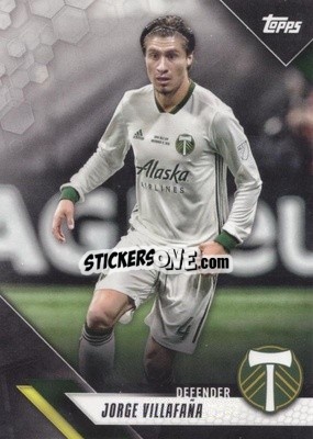 Sticker Jorge Villafaña - MLS 2019
 - Topps