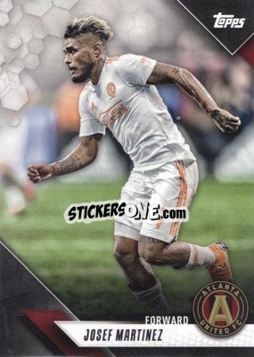 Sticker Josef Martinez - MLS 2019
 - Topps