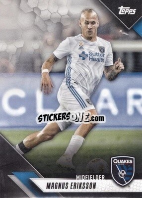 Sticker Magnus Eriksson - MLS 2019
 - Topps