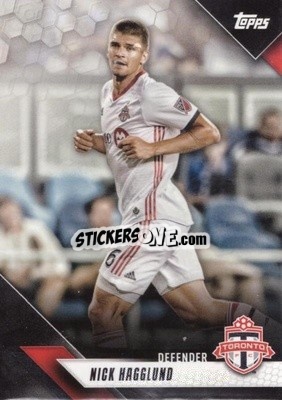 Cromo Nick Hagglund - MLS 2019
 - Topps