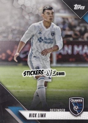 Cromo Nick Lima - MLS 2019
 - Topps