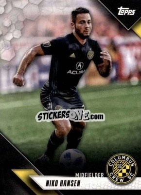 Sticker Niko Hansen - MLS 2019
 - Topps