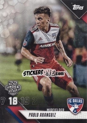 Sticker Pablo Aranguiz - MLS 2019
 - Topps