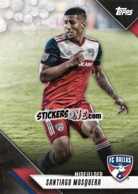 Sticker Santiago Mosquera - MLS 2019
 - Topps