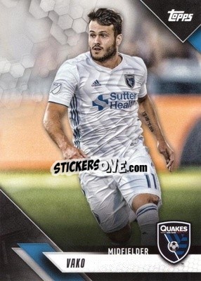 Cromo Vako - MLS 2019
 - Topps