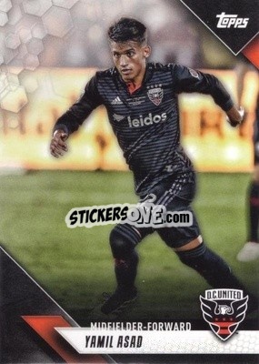 Sticker Yamil Asad - MLS 2019
 - Topps