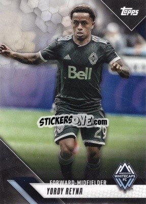 Sticker Yordy Reyna - MLS 2019
 - Topps