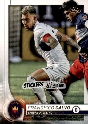 Sticker Francisco Calvo - MLS 2020
 n. 94 - Topps