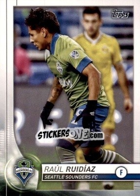 Sticker Raúl Ruidiaz - MLS 2020
 n. 102 - Topps