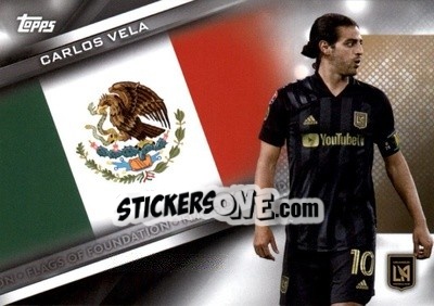 Sticker Carlos Vela - MLS 2021
 n. FF5 - Topps