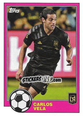 Sticker Carlos Vela - MLS 2021
 n. T81-4 - Topps
