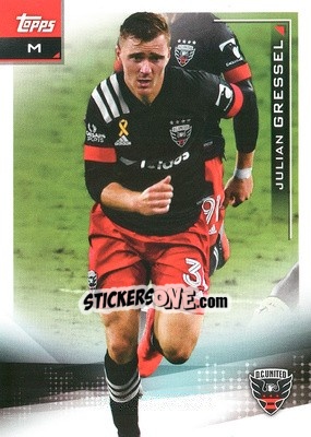 Sticker Julian Gressel - MLS 2021
 n. 13 - Topps