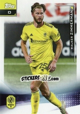Sticker Walker Zimmerman - MLS 2021
 n. 95 - Topps