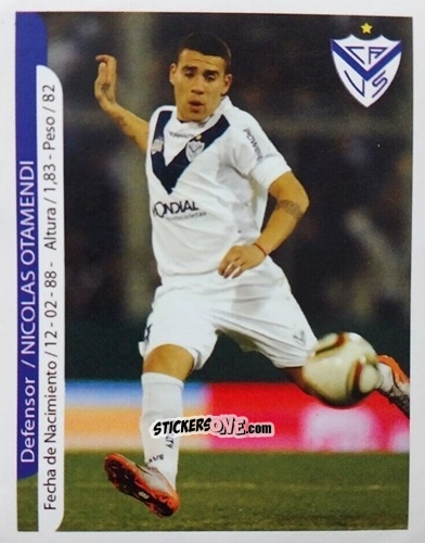Cromo Nicolás Otamendi - Apertura 2010
 n. 244 - Panini