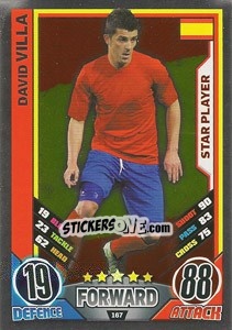 Cromo David Villa