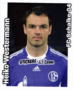 Sticker Heiko Westermann - German Football Bundesliga 2008-2009 - Panini