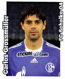 Sticker Carlos Grossmüller - German Football Bundesliga 2008-2009 - Panini