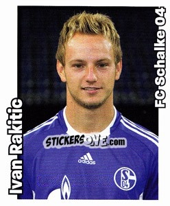 Cromo Ivan Rakitic - German Football Bundesliga 2008-2009 - Panini