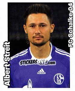 Sticker Albert Streit - German Football Bundesliga 2008-2009 - Panini