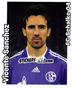 Figurina Vicente Sanchez - German Football Bundesliga 2008-2009 - Panini