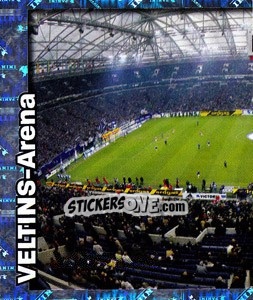 Cromo Stadion - VELTINS-Arena - German Football Bundesliga 2008-2009 - Panini