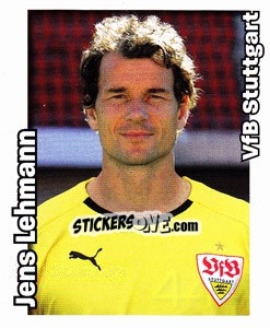 Sticker Jens Lehmann - German Football Bundesliga 2008-2009 - Panini