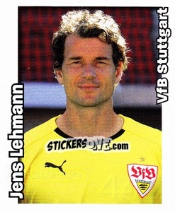 Sticker Jens Lehmann - German Football Bundesliga 2008-2009 n. 444 - Panini
