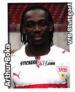 Sticker Arthur Boka - German Football Bundesliga 2008-2009 - Panini