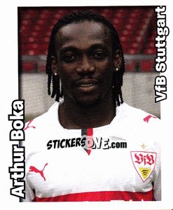 Cromo Arthur Boka - German Football Bundesliga 2008-2009 - Panini