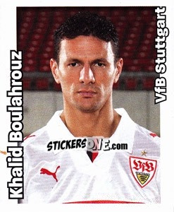 Sticker Khalid Boulahrouz - German Football Bundesliga 2008-2009 n. 446 - Panini