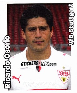 Sticker Ricardo Osorio - German Football Bundesliga 2008-2009 n. 449 - Panini