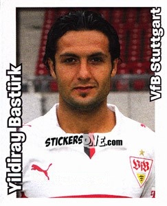 Sticker Yildiray Bastürk - German Football Bundesliga 2008-2009 - Panini