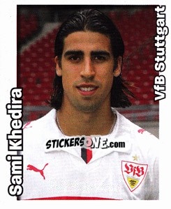 Sticker Sami Khedira - German Football Bundesliga 2008-2009 n. 454 - Panini